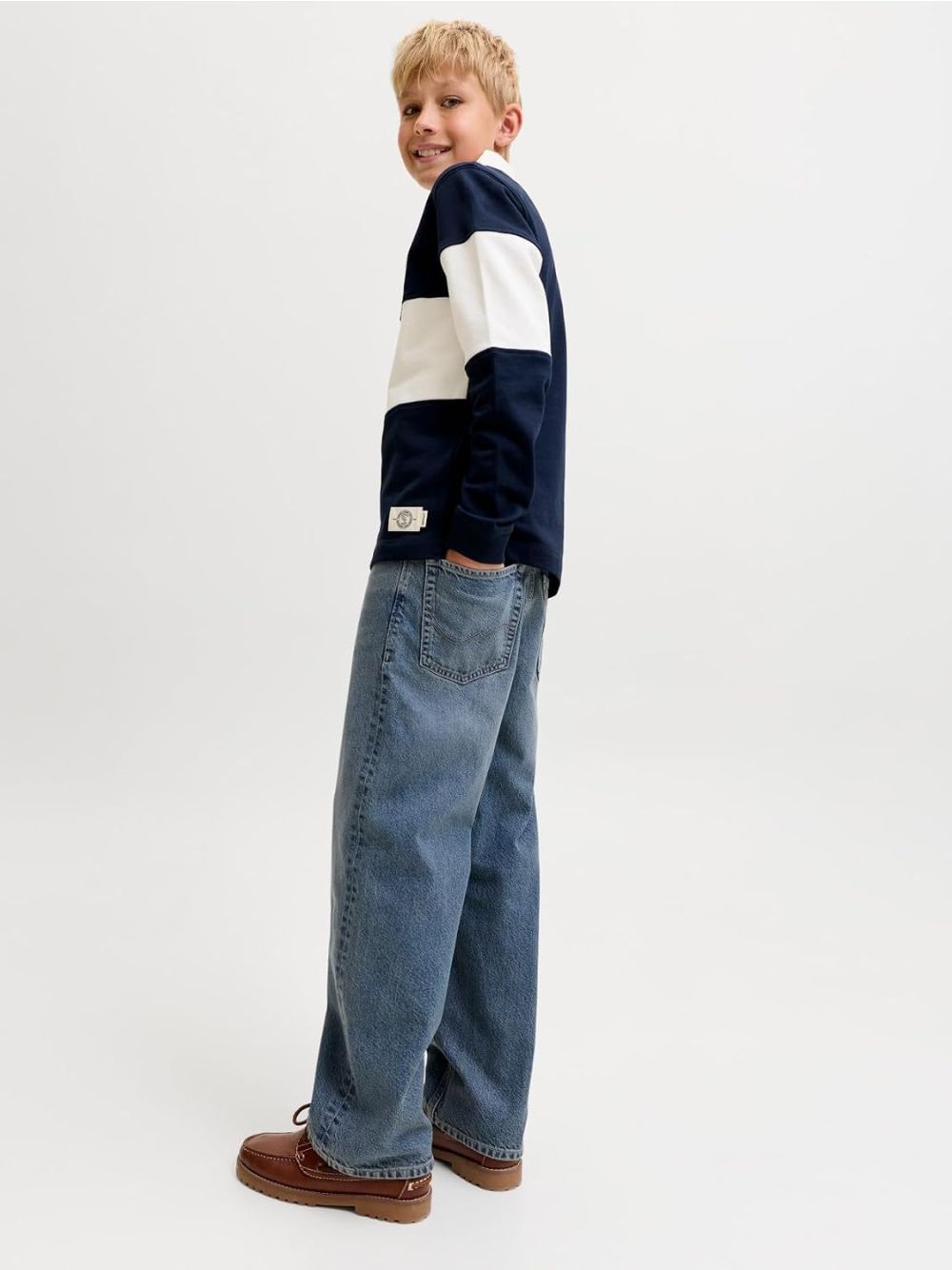Jeans Jack Jones ALEX JJORIGINAL SQ 032 Bambino - Blu