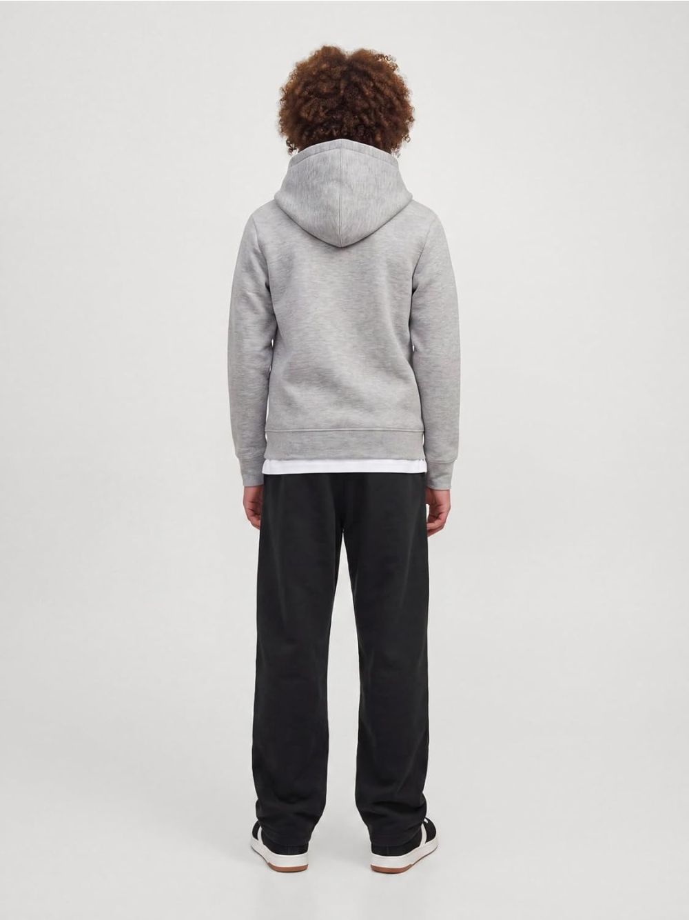 Pantalone Jack Jones TEVAN EBIZ STRUCTURE JOGGER Bambino - Nero