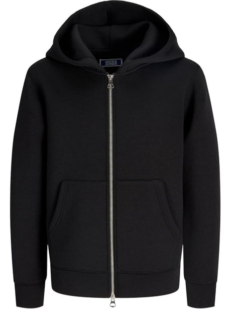 Felpa Jack Jones LEGACY SWEAT SCUBA ZIP HOOD Bambino - Nero