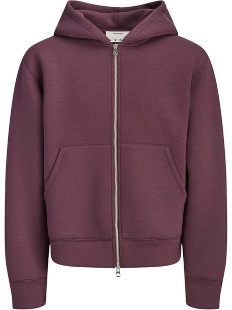 Felpa Jack Jones LEGACY SWEAT SCUBA ZIP HOOD Bambino - Viola