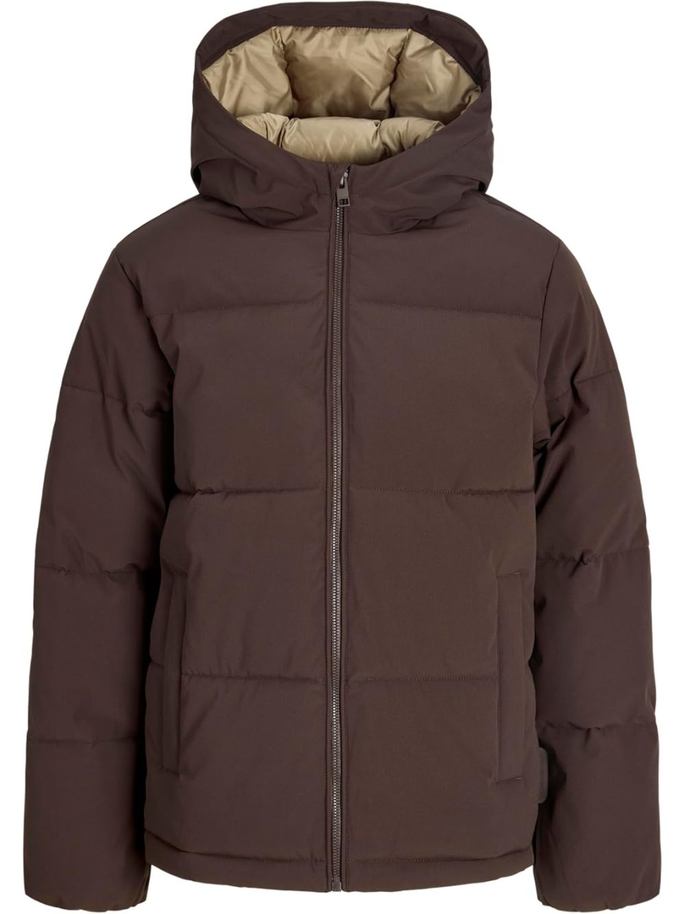 Giubbotto Jack Jones GALAXY PUFFER JACKET JNR Bambino - Marrone