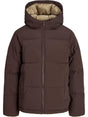 Giubbotto Jack Jones GALAXY PUFFER JACKET JNR Bambino - Marrone