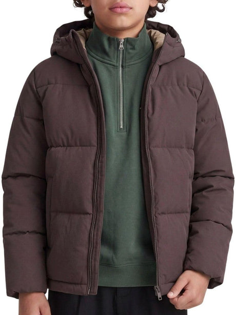 Giubbotto Jack Jones GALAXY PUFFER JACKET JNR Bambino - Marrone