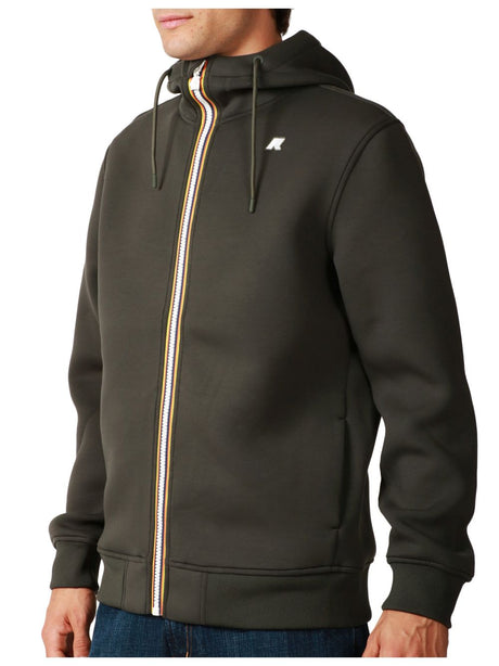 Pile K-Way RAINER SPACER Uomo - Verde