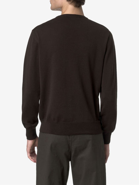 Pullover K-Way SEBASTIEN MERINO Uomo - Marrone