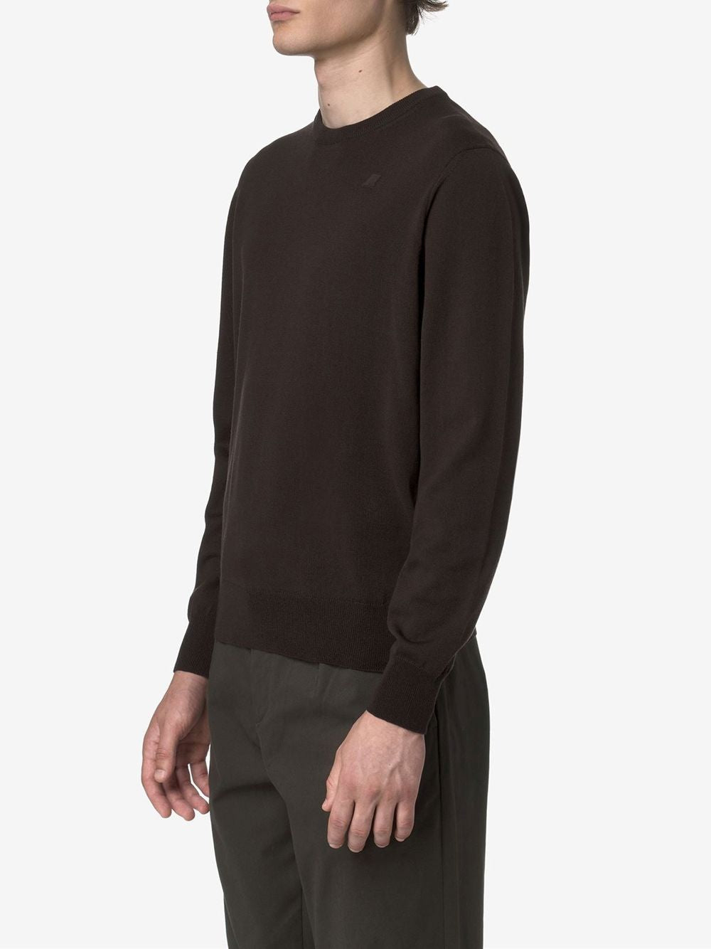 Pullover K-Way SEBASTIEN MERINO Uomo - Marrone