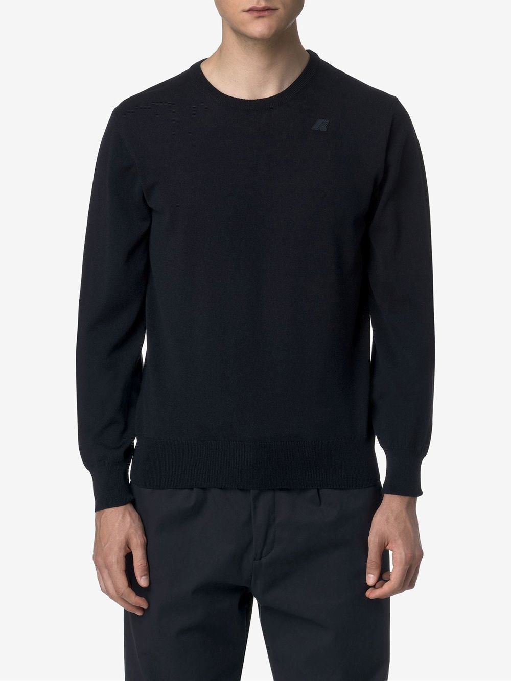Pullover K-Way SEBASTIEN MERINO Uomo - Blu