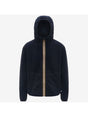 Pile K-Way JACK SHERPA POLAR DOUBLE Uomo - Blu