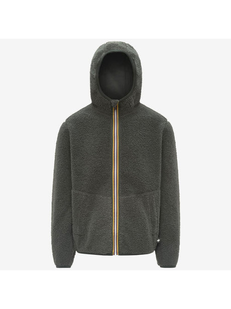 Pile K-Way JACK SHERPA POLAR DOUBLE Uomo - Verde