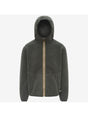 Pile K-Way JACK SHERPA POLAR DOUBLE Uomo - Verde