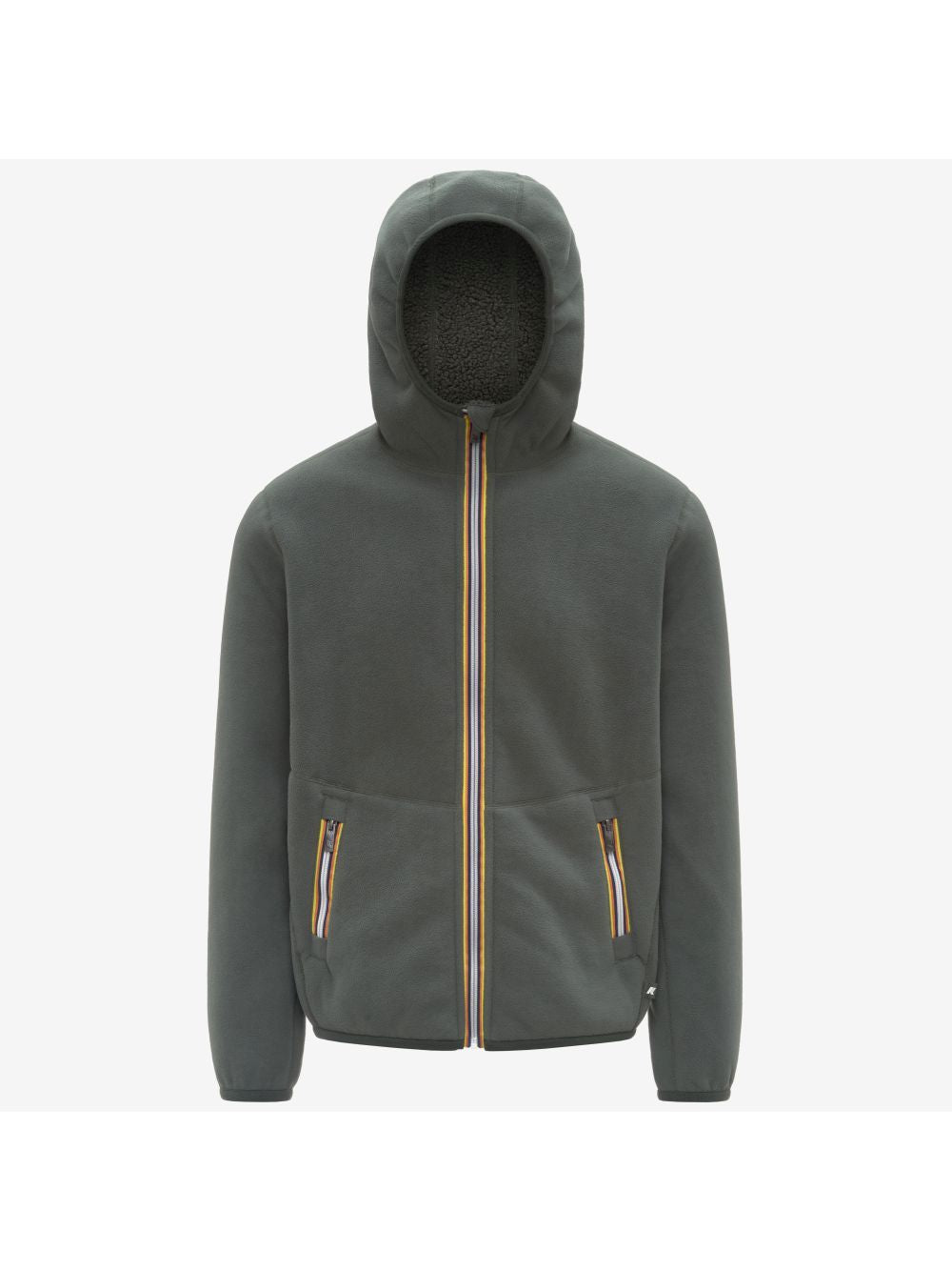 Pile K-Way JACK SHERPA POLAR DOUBLE Uomo - Verde