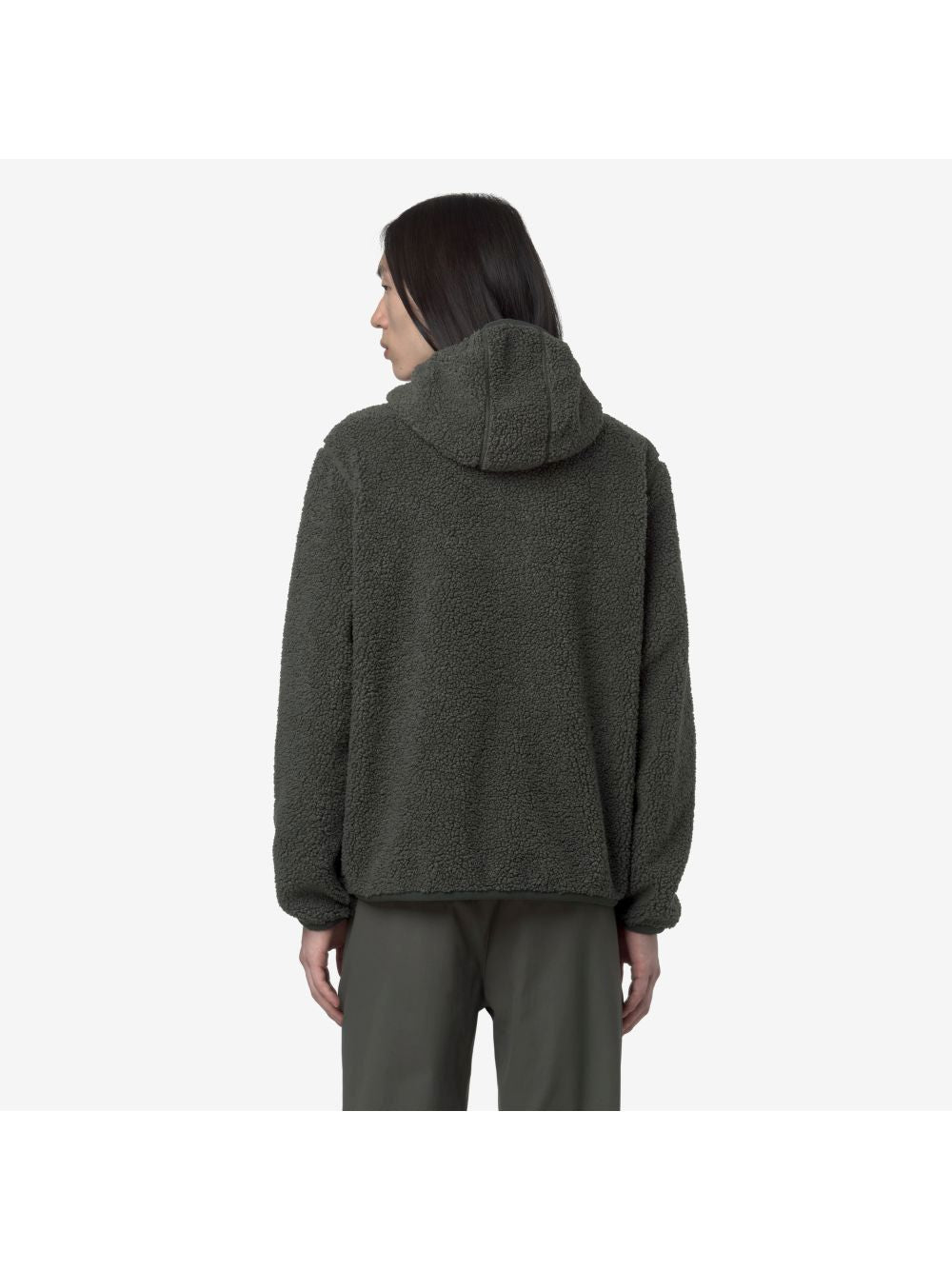 Pile K-Way JACK SHERPA POLAR DOUBLE Uomo - Verde