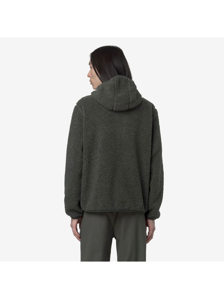 Pile K-Way JACK SHERPA POLAR DOUBLE Uomo - Verde