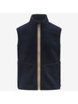Gilet K-Way YANNICK SHERPA POLAR DOUBLE Uomo - Blu