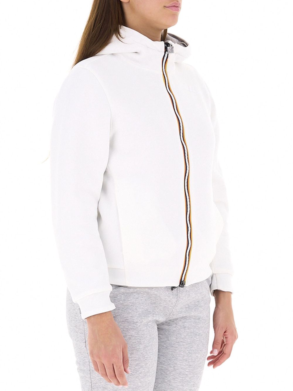 Pile K-Way DEVA LIGHT SPACER FUR DOUBLE Donna - Bianco