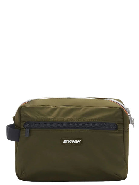 Beauty Case K-Way DEMU Uomo - Verde
