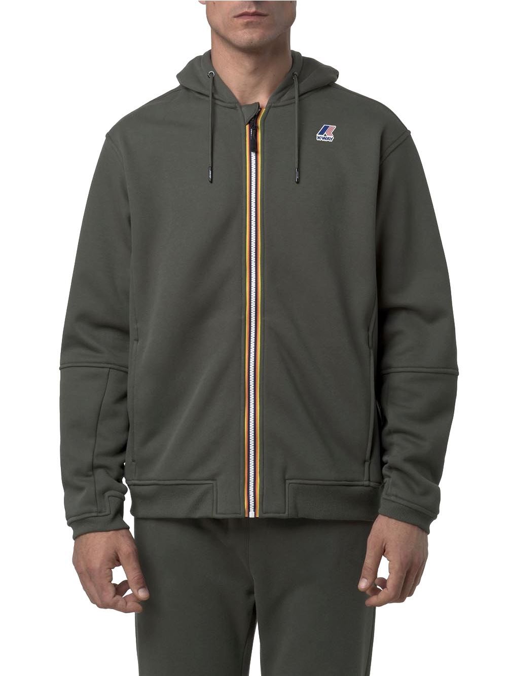 Pile K-Way PROSPER BRUSHED PC Unisex - Verde