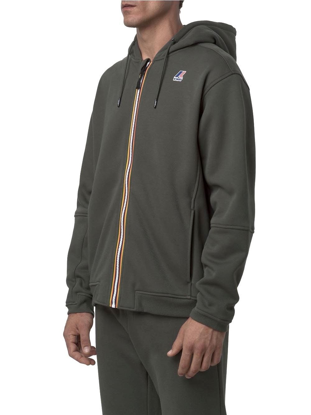 Pile K-Way PROSPER BRUSHED PC Unisex - Verde