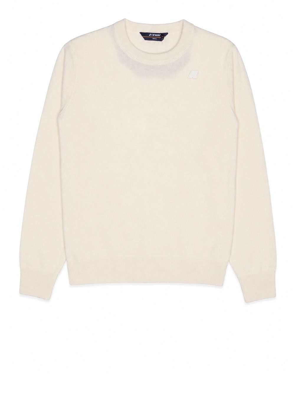 Pullover K-Way SEBASTIEN FLEECE STITCH Uomo - Bianco