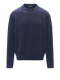 Pullover K-Way SEBASTIEN FLEECE STITCH Uomo - Blu