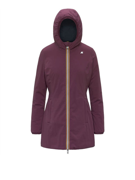 Giubbotto K-Way DENISE ST WARM DOUBLE Donna - Viola