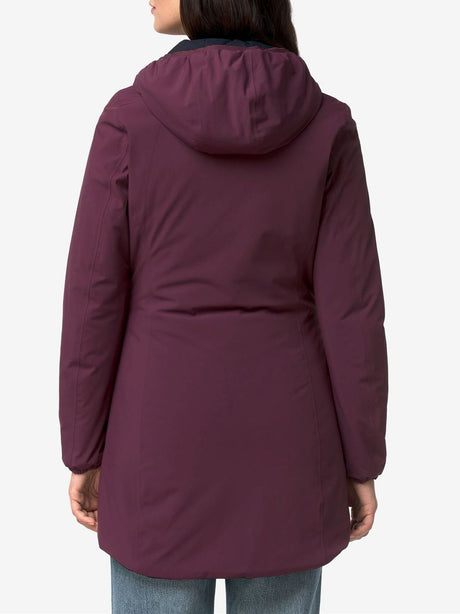 Giubbotto K-Way DENISE ST WARM DOUBLE Donna - Viola