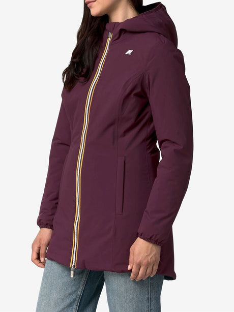 Giubbotto K-Way DENISE ST WARM DOUBLE Donna - Viola