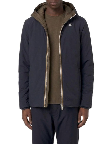 Giubbotto K-Way JACK ST WARM DOUBLE Uomo - Blu