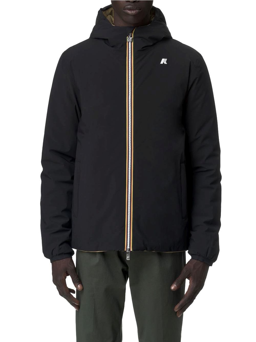 Giubbotto K-Way JACK ST WARM DOUBLE Uomo - Nero