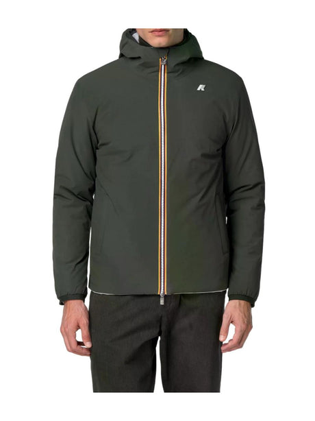 Giubbotto K-Way JACK ST WARM DOUBLE Uomo - Verde