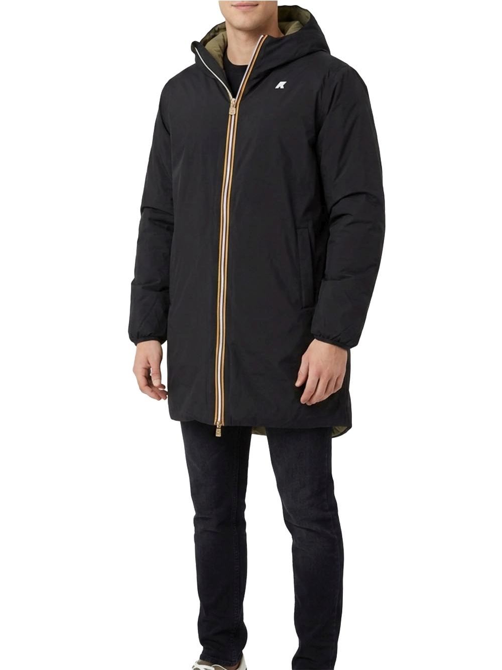 Giubbotto K-Way JACOB ST WARM DOUBLE Uomo - Nero