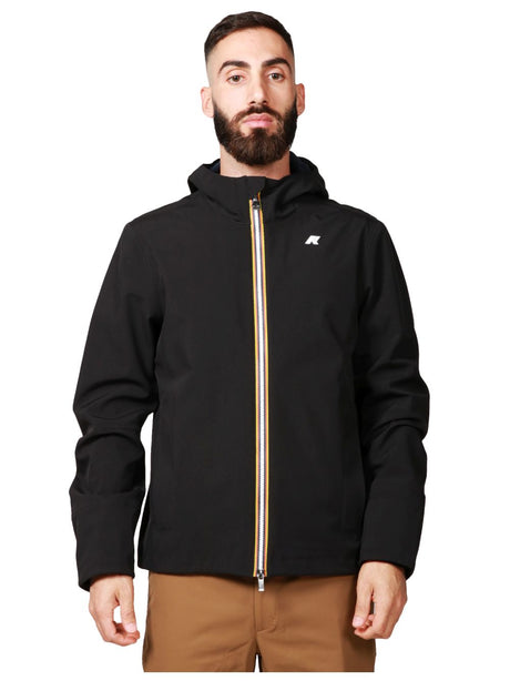 Giubbotto K-Way JACKO BONDED Uomo - Nero