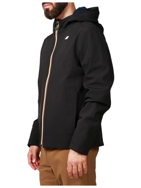 Giubbotto K-Way JACKO BONDED Uomo - Nero