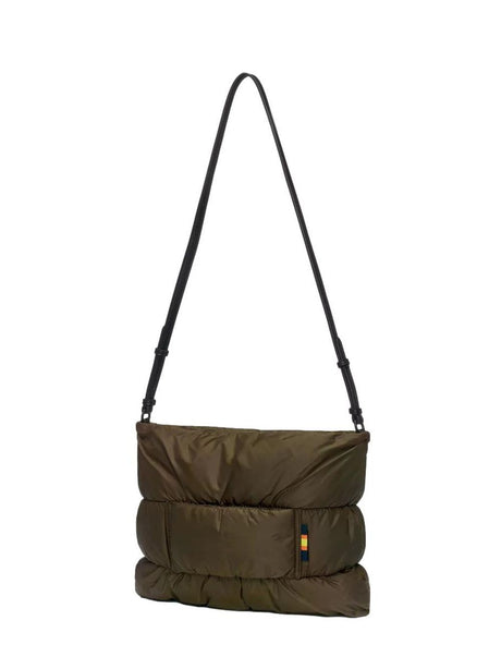 Borsa K-Way MATELIS MAXI RUFFLE Donna - Marrone