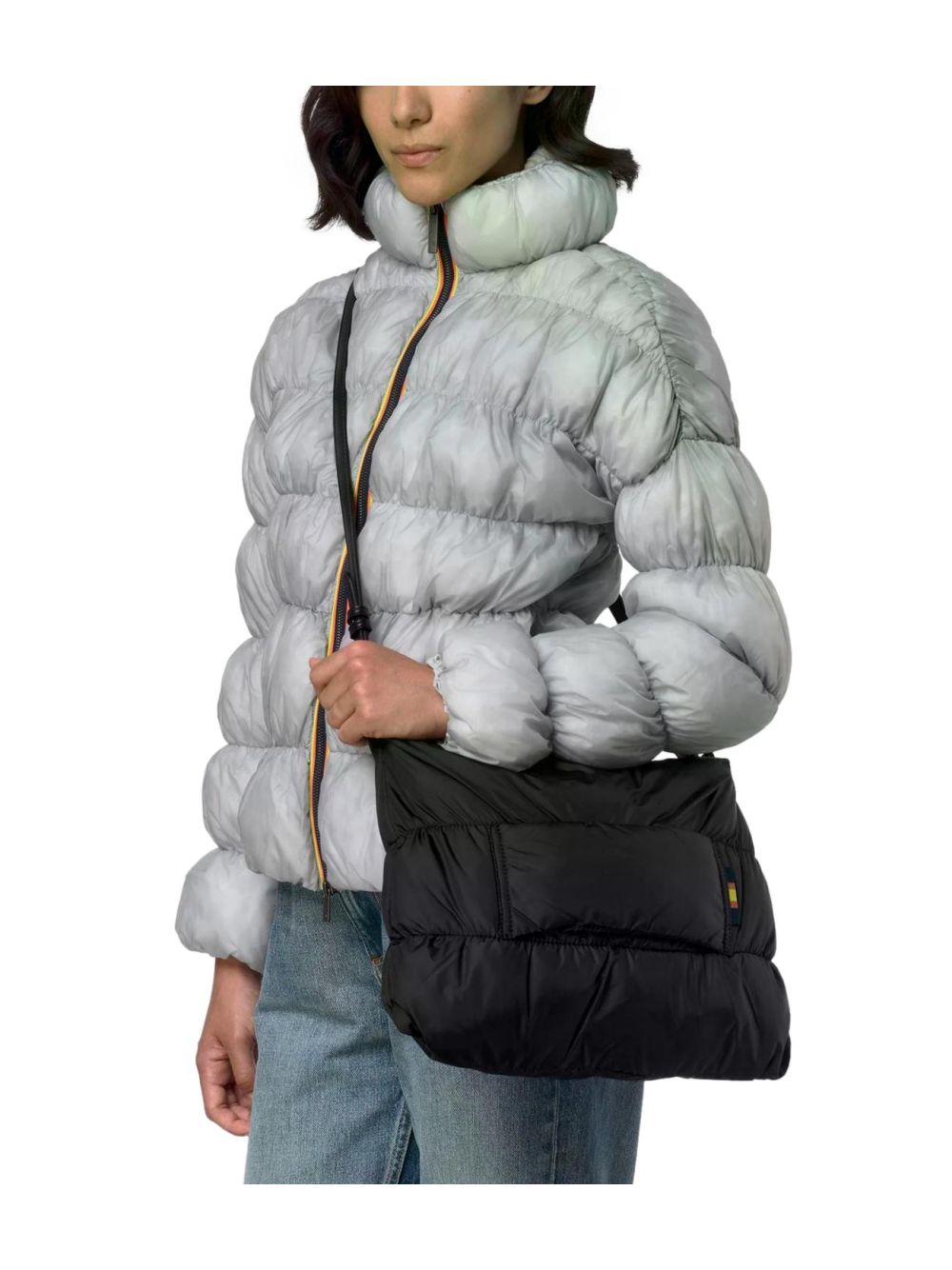Borsa K-Way MATELIS MAXI RUFFLE Donna - Nero