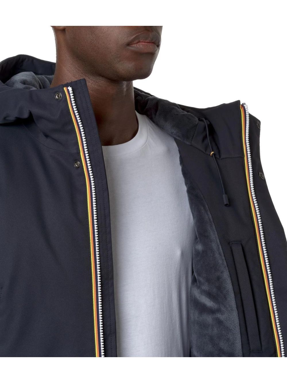 Giubbotto K-Way JARNO TWILL MARMOTTA Uomo - Blu
