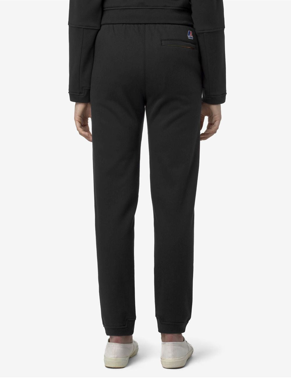 Pantalone Felpa K-Way PHILBERT BRUSHED PC Unisex - Nero