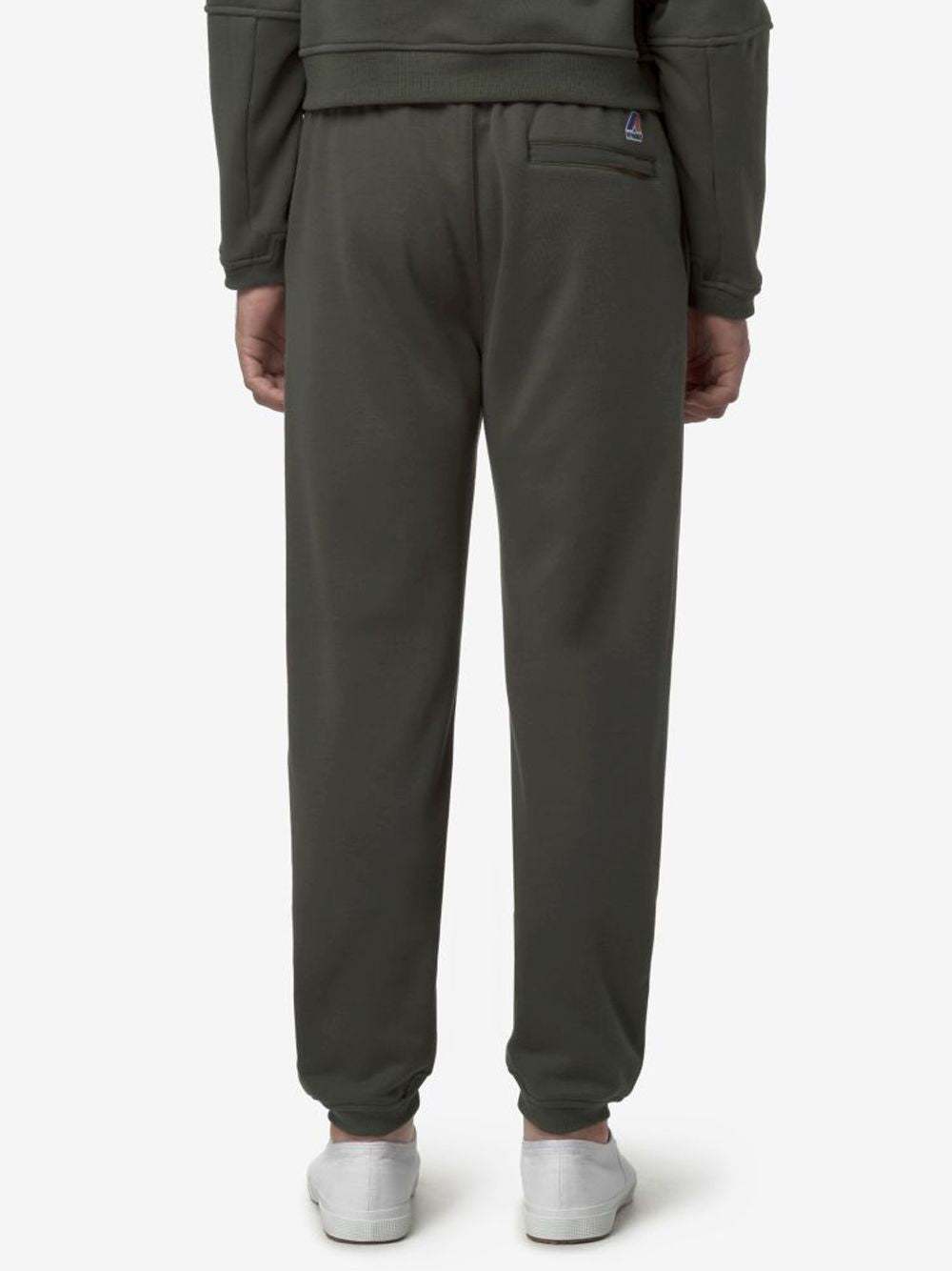 Pantalone Felpa K-Way PHILBERT BRUSHED PC Unisex - Verde