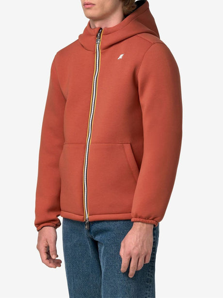 Giubbotto K-Way JACK SPACER NYLON DOUBLE Uomo - Arancione