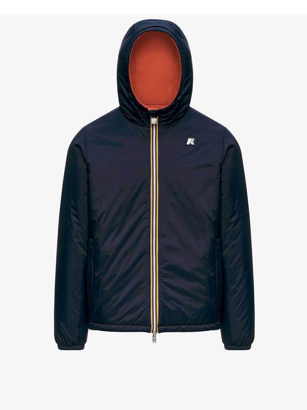 Giubbotto K-Way JACK SPACER NYLON DOUBLE Uomo - Arancione