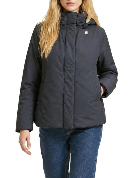 Giubbotto K-Way MARLETTE TWILL SOFT BEAVER Donna - Nero
