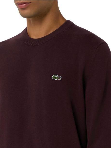 Pullover Lacoste Uomo - Bordeaux