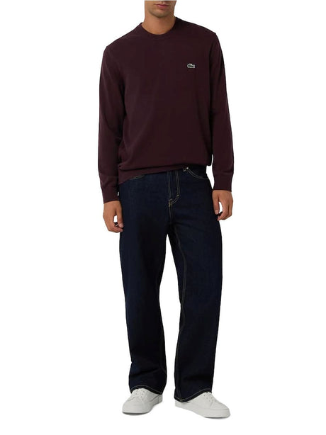 Pullover Lacoste Uomo - Bordeaux
