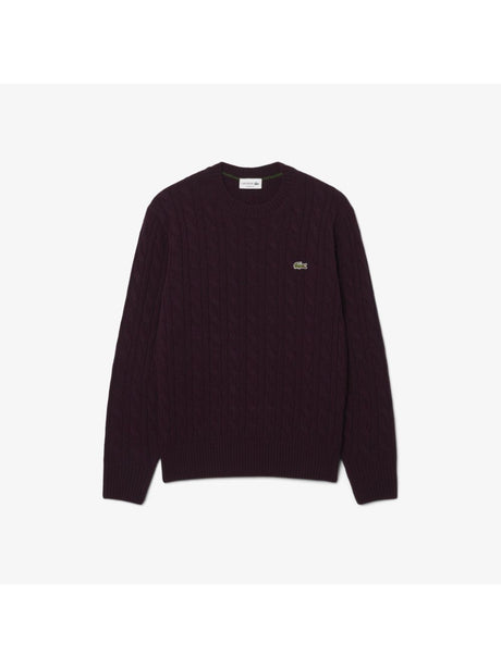 Pullover Lacoste Uomo - Bordeaux