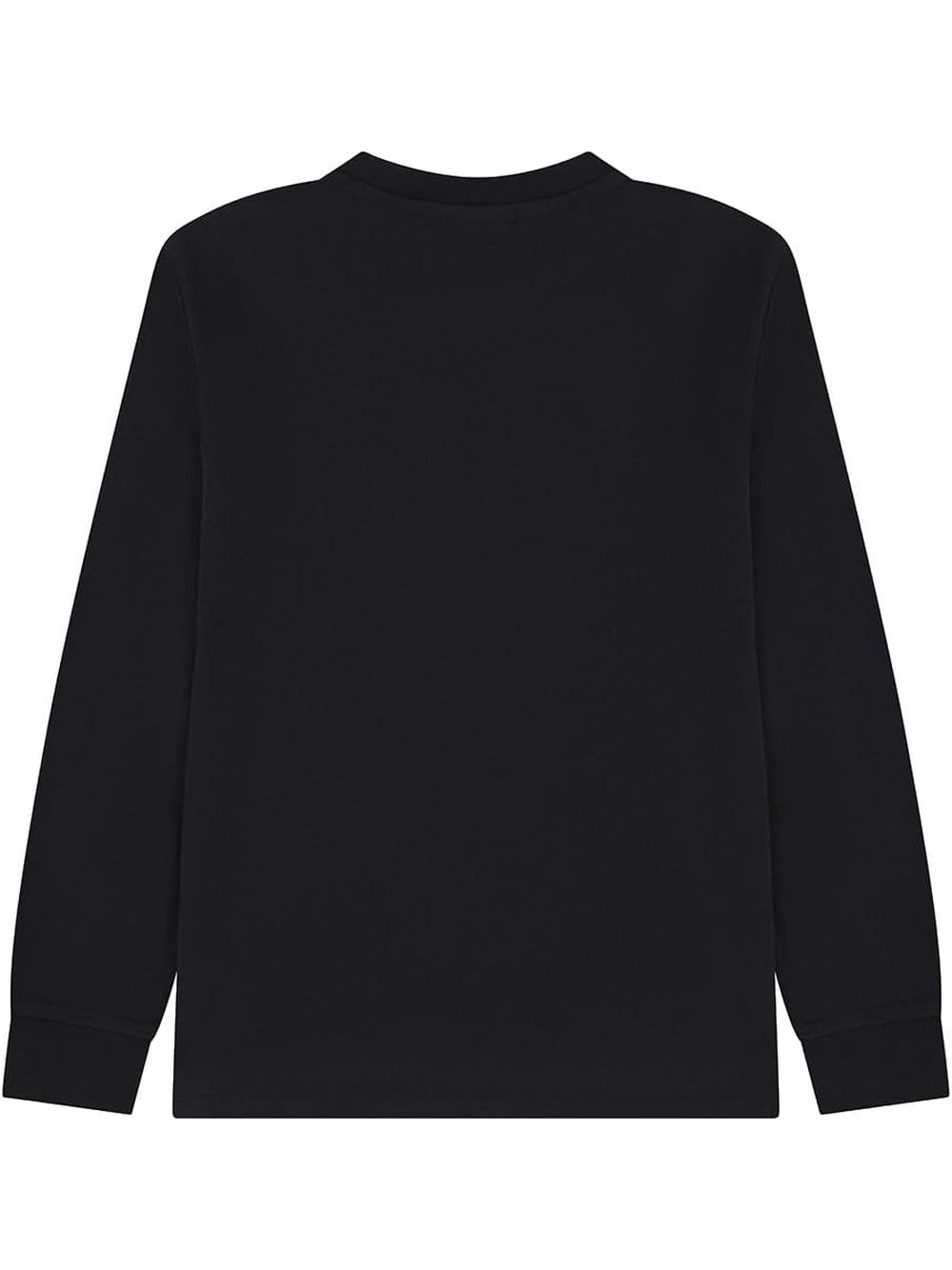 T-shirt Lacoste jr core l/s Bambino - Nero