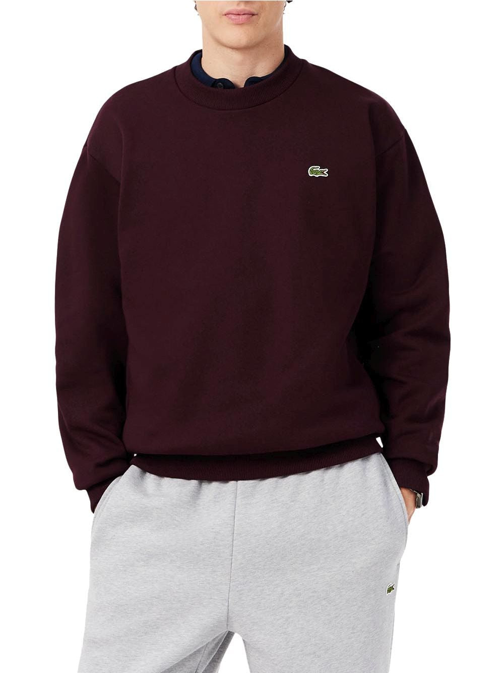 Felpa Lacoste Uomo - Bordeaux