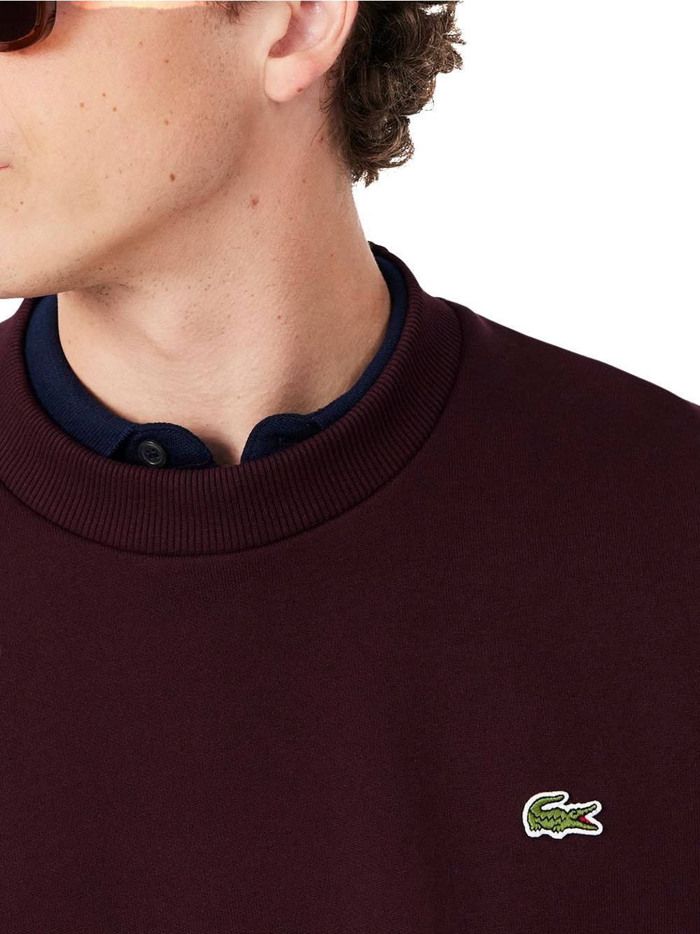 Felpa Lacoste Uomo - Bordeaux