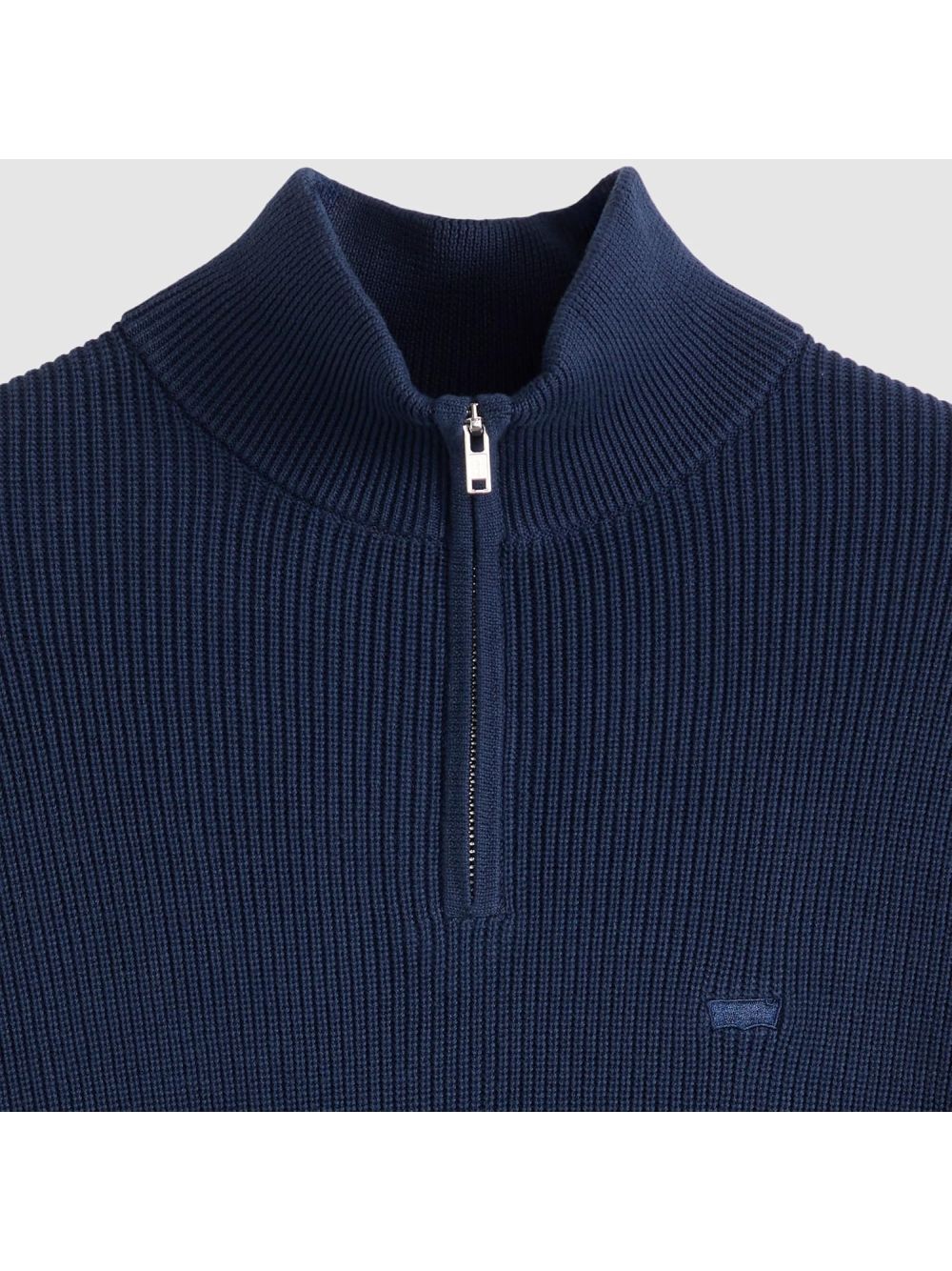 Pullover Levi's HM QUARTER ZIP SWEATER DUFFEL BAG HEATHE Uomo - Blu