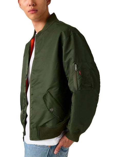 Giubbino Levi's MA-1 BOMBER DEEP DEPTHS Uomo - Verde