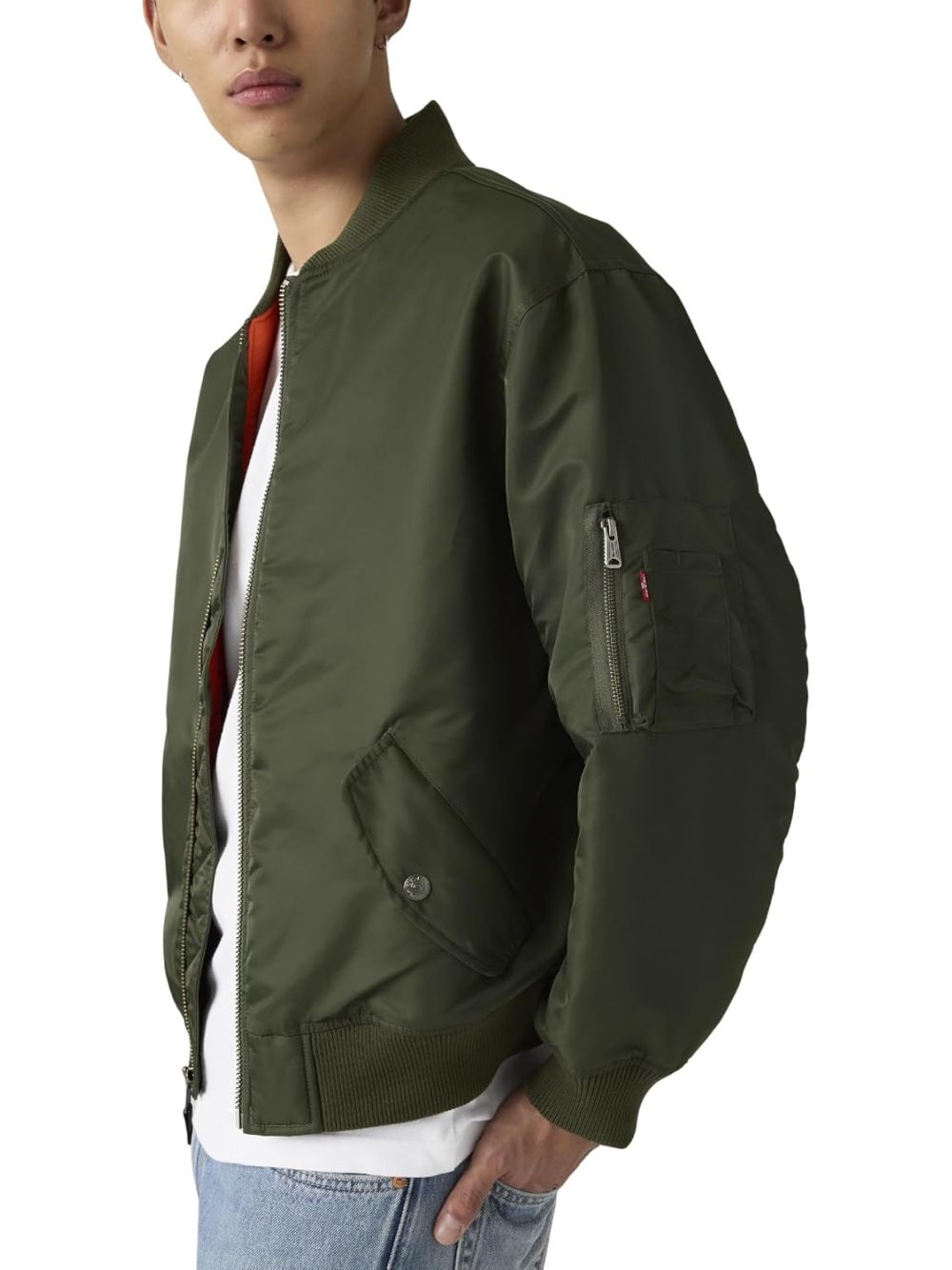 Giubbino Levi's MA-1 BOMBER DEEP DEPTHS Uomo - Verde